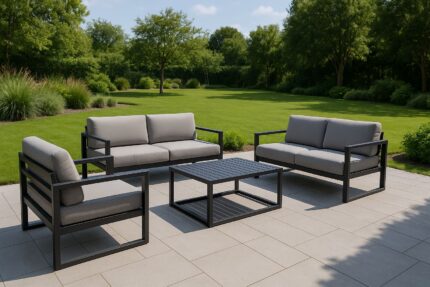 Modern 5-Seater Outdoor Set