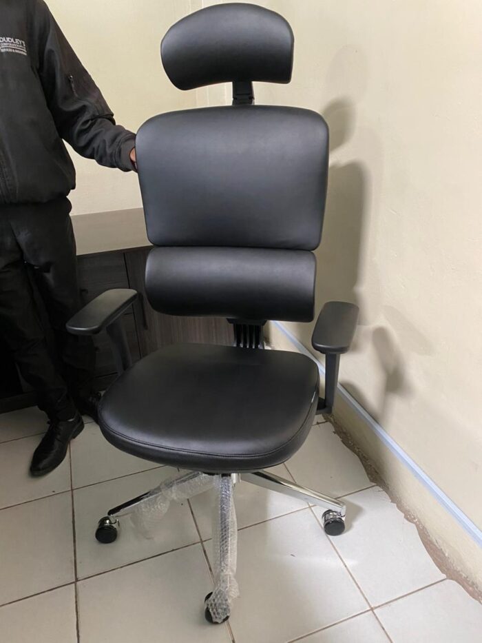 Orthopedic Leather Office Chair