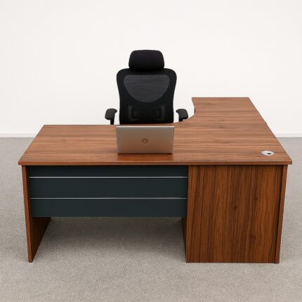 1.4M L-Shaped Office Desk