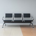 3-Seater Metallic Waiting Bench