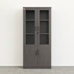 2-Door Wooden Office Cabinet