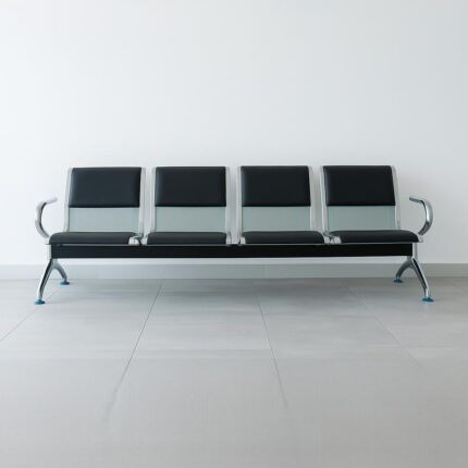 4-Seater Waiting Bench